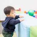 【プレイルームで】まさかの力技！？1歳息子の驚きの行動に「思わず笑ってしまいました」