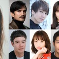 （左から時計回り）高橋メアリージュン、尚玄、細貝圭、下尾みう、一双麻希、山本浩貴氏、大迫一平、西山咲子、渡辺翔（提供写真）