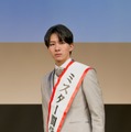 本間勇気さん「ミス・ミスターキャンパス関西学院2024」結果発表イベントより（提供写真）