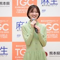 岡崎紗絵（C）麻生専門学校グループ presents TGC 熊本 2025 記者発表会