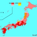 インフルエンザ流行レベルマップ（2024年第51週）