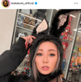 倖田來未、ウサ耳帽子を被ったオフSHOTにファン歓喜「ちょっと可愛すぎるよ」「破壊力やばば」