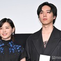 「君の忘れ⽅」公開記念舞台挨拶に出席した⻄野七瀬、坂東⿓汰（C）モデルプレス