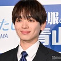 「洋服の青山」新CM発表会に出席した宮世琉弥（C）モデルプレス