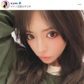 浜崎あゆみ、暗髪×目ヂカラ際立つアップSHOTをファン絶賛「可愛すぎてびっくり」「お人形さんみたい」