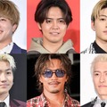 （左上から時計回りに）白濱亜嵐、片寄涼太、佐野玲於、中務裕太、数原龍友、小森隼（C）モデルプレス