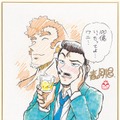 青山剛昌氏色紙「名探偵コナン 隻眼の残像」（C）2025 青山剛昌／名探偵コナン製作委員会
