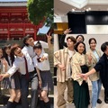 瑞沢OB集合写真／（左から）矢本悠馬、森永悠希、上白石萌音、広瀬すず、野村周平、佐野勇斗、優希美青（C）日本テレビ