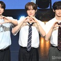 （左から）SHINYU（シンユ）、KYUNGMIN（ギョンミン）、HANJIN（ハンジン） （C）モデルプレス