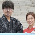 中村アン・小澤征悦・Aぇ! group小島健・影山優佳ら、七夕の願い事明かす 華やか浴衣姿でドラマヒット祈願【こんばんは、朝山家です。】 画像
