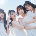 （左から）花宮初奈、花井美春、橘杏咲、松岡美里／撮影：三宮幹史／「天狼群ビジュアルブック（仮）」（講談社／2025年9月24日発売）
