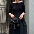 １枚でサマになる「黒ドッキングワンピ」。体型カバーも叶う大人女性の味方なんです【40代の毎日コーデ】 画像
