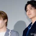 ドラマ「Love Sea 〜愛の居場所〜」完成披露上映イベントに出席した西銘駿、国上将大（C）モデルプレス