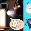 【「充電機能つきライト」があると、災害時の安心感がケタ違い!?】「停電」したときの２大ピンチ「照明」「スマホ充電」の両方に備えられる！ みんなが買ってる「売れ筋」３品がセール中♪ ≪Amazon今トク情報≫ 画像