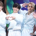 舞台「ANDO」囲み取材に出席した橋本涼、菅田琳寧、矢花黎、川崎星輝（C）モデルプレス