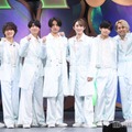 舞台「ANDO」囲み取材に出席したB&ZAI／今野大輝、稲葉通陽、本高克樹、鈴木悠仁、橋本涼、菅田琳寧、矢花黎、川崎星輝（C）モデルプレス