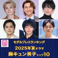 ＜夏ドラマアワード2025＞読者が選ぶ「胸キュン男子」トップ10を発表（C）モデルプレス