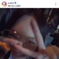 浜崎あゆみ、カメラに向かってピース！無邪気SHOTに「笑ってるお顔大好き」「可愛すぎる」の声