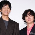 「ひゃくえむ。」公開初日舞台挨拶に出席した松坂桃李、染谷将太（C）モデルプレス