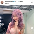 レイザーラモンHGの妻・住谷杏奈、レザーミニスカで美脚披露「憧れのスタイル」「黒が似合う」の声 画像