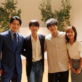 小栗旬、ソン・ジュンギ、坂口健太郎、中村ゆり（C）Netflix