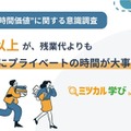30代前半までの若者、残業より「自由時間」8割が回答 画像