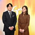 安住紳一郎アナ、川口春奈（C）TBS