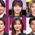 （上段左から時計回り）赤楚衛二、浜辺美波、佐野勇斗、倉悠貴、山下美月、西垣匠（C）モデルプレス