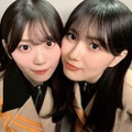 的野美青、山下瞳月「櫻坂46写真集 櫻撮（さくさつ）VOL.01」（提供写真）