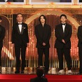 （左から）妻夫木聡、長塚京三、松村北斗、山田裕貴、吉沢亮（C）日本アカデミー協会