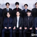 （前列左から）鈴木啓行さん、上平恵太さん、片平航太さん、中村匠吾さん、原太星さん（後列左から）水澤諒哉さん、澄川明良さん、高岡遼佑さん、林航生さん、隈部飛鵬さん（C）モデルプレス