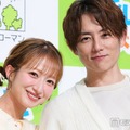 杉浦太陽、辻希美＆次女・夢空（ゆめあ）ちゃんとお出かけ 街中キスショットに反響「絵になる親子」「愛情いっぱい」 画像