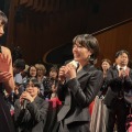 岸井ゆきの、涙ながらに監督と抱擁も　浅野忠信「自然に涙が流れ…」カンヌ「ある視点」部門で公式上映『すべて真夜中の恋人たち』 画像