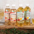 （左から）ファミマル アップル香るティーソーダ、ファミマル ライチ香るジャスミンティー／提供画像