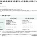 令和9年度東京都立高等学校入学者選抜「推薦に基づく選抜」