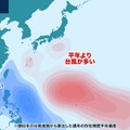 台風の進路傾向
