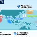 フィリピン近海の対流活動と太平洋高気圧の関係（シーズン前半）