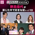 “野呂佳代が演じた中で好きな役”トップ10を発表（C）モデルプレス