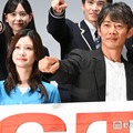 「GTO」制作発表会見に出席した生見愛瑠、反町隆史（C）モデルプレス