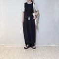 今買って秋まで着回せる【ユニクロ】ベスト。シンプルコーデをこなれて見せる着こなしのコツって？【40代の毎日コーデ】