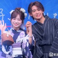 日向袮音、五十嵐蓮（C）モデルプレス