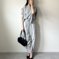 【ユニクロ】×【GU】で作るグレーコーデ。脱力リラックスしたい日の上質カジュアル【40代の毎日コーデ】 画像