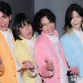 囲み取材に出席したモナキ（C）モデルプレス