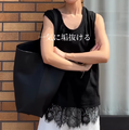 地味見え・体型悩みを解消！今年顔「レース」で映える40代の洗練モノトーン【40代の毎日コーデ】 画像
