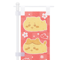 【ちいかわ焼き ミニのぼり】各1,320円（税込）