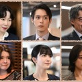 「南田南弁護士は天才肌」新キャスト／（上段左から）平岩紙、細田佳央太、山口馬木也（下段左から）柿原りんか、久保史緒里、竹内櫻（C）カンテレ・フジテレビ
