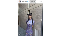 “日本一強いアナ”堀江聖夏、チャイナ服から印象ガラリ ノースリーブショットに反響続々「大人っぽい」「可愛すぎる」 画像