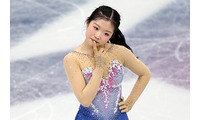 五輪フィギュア“首傾げポーズ”話題・中井亜美選手にキャスター驚き「あんな表情ができるなんて…」ポーズ誕生当時の心境切り込む 画像