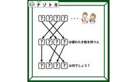 クイズです！「隠れた言葉を解き明かしましょう」上と真ん中の文字を埋めると、矢印の意味が分かるはず！【難易度LV.３・中辛】 画像