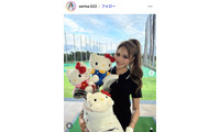 「今日好き」佐藤芹菜（せりな）へそピアス覗く美ウエストに熱視線「オシャレで憧れる」「スタイル良すぎ」と反響 画像